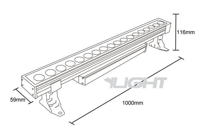 LED Wash Lights AL-WP1810 (YLIGHT)