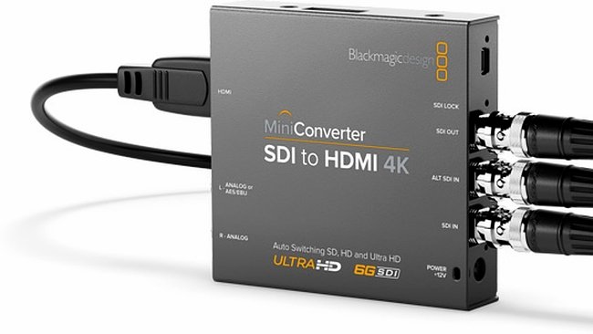 Mini SDI to HDMI 4K