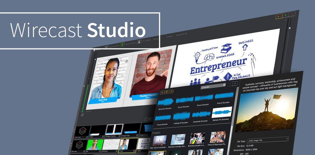 Wirecast Studio (Telestream)