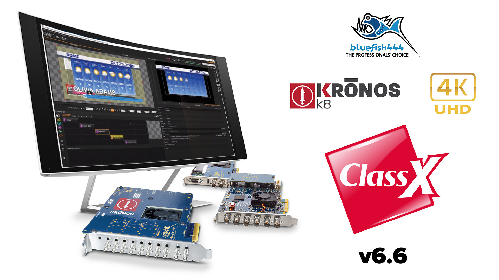 Card Video Kronos K8 (Bluefish)