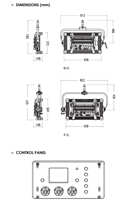 LED Filmgear Comet 135C